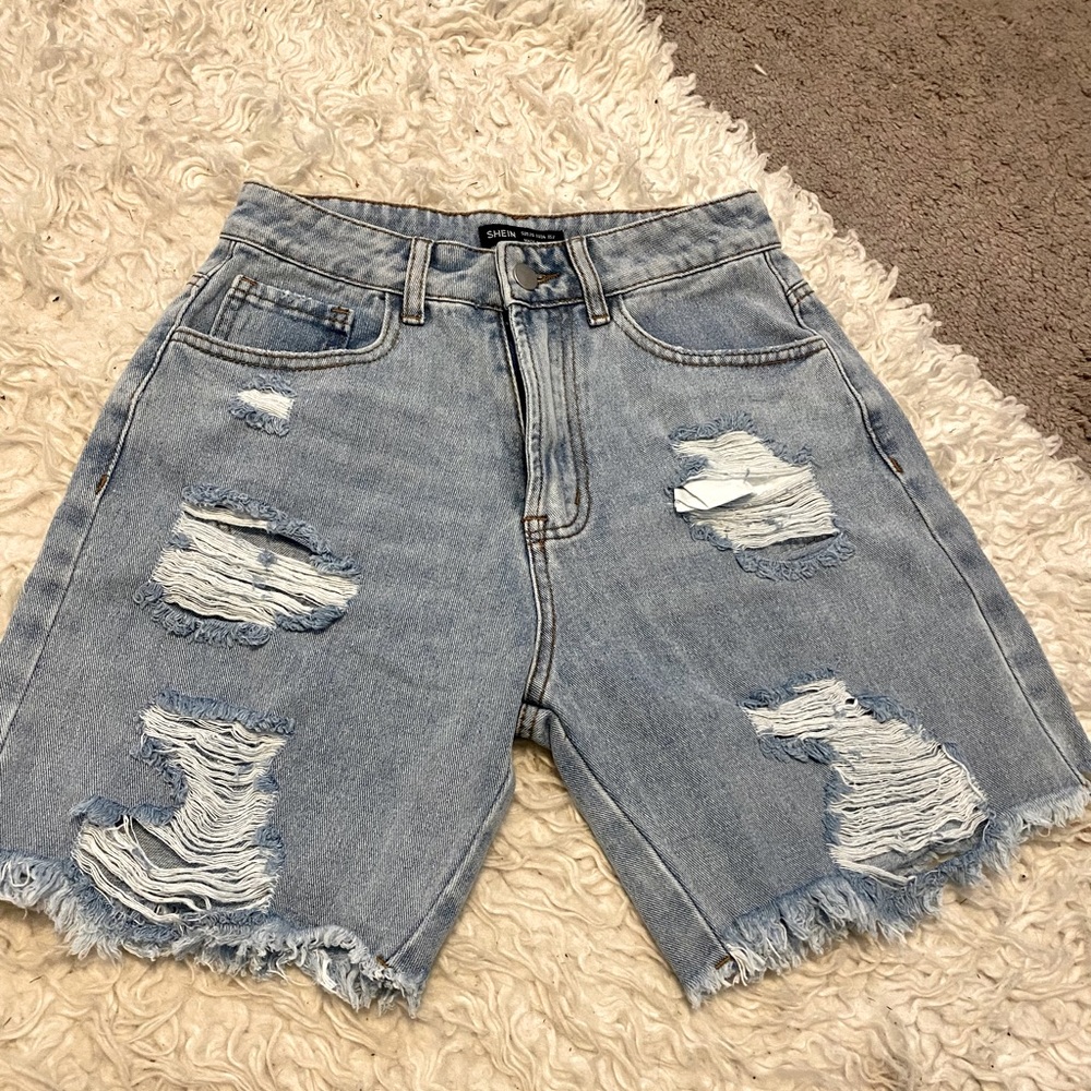 Shein denim shorts